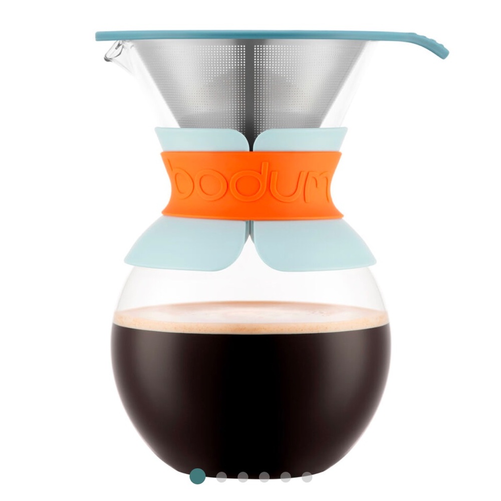 Bodum x World Market 8 Cup Glass Pour Over Coffee Maker NWT